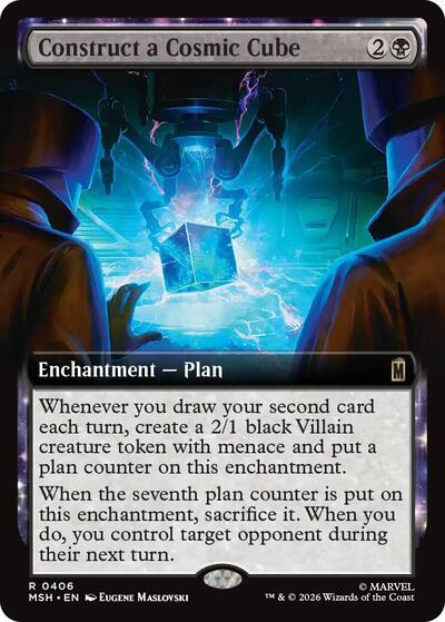 Construct a Cosmic Cube (Extended Art) (Marvel Super Heroes) Near Mint Foil