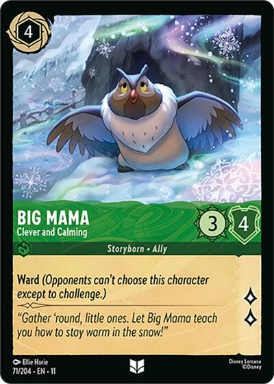 Big Mama - Clever and Calming (Winterspell) Near Mint