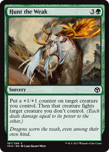 Hunt the Weak (Iconic Masters) Near Mint