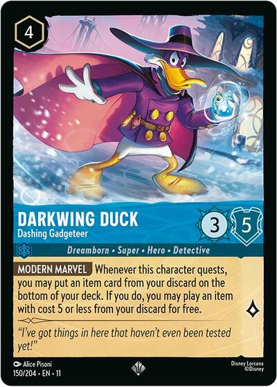 Darkwing Duck - Dashing Gadgeteer (Winterspell) Near Mint