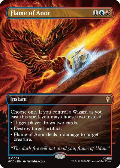 Flame of Anor (Borderless) (The Hobbit: Eternal-Legal) Near Mint