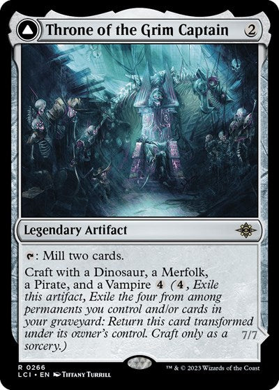 Throne of the Grim Captain (The Lost Caverns of Ixalan) Near Mint