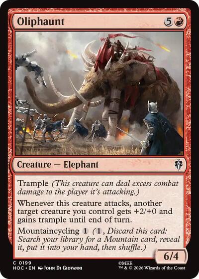 Oliphaunt (The Hobbit: Eternal-Legal) Near Mint