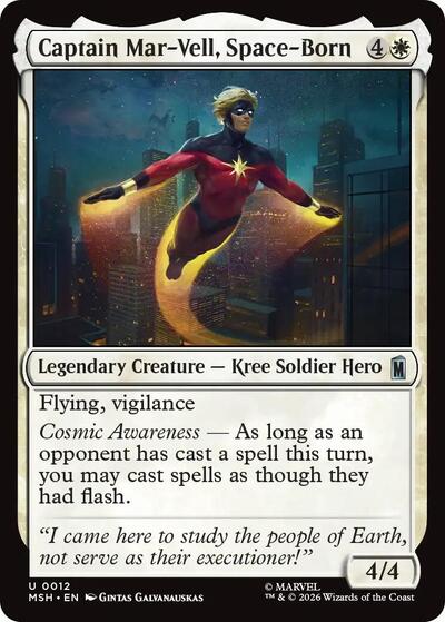 Captain Mar-Vell, Space-Born (Marvel Super Heroes) Near Mint