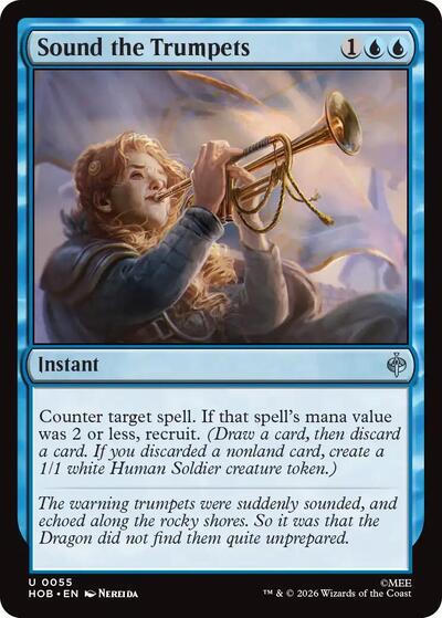 Sound the Trumpets (The Hobbit) Near Mint Foil