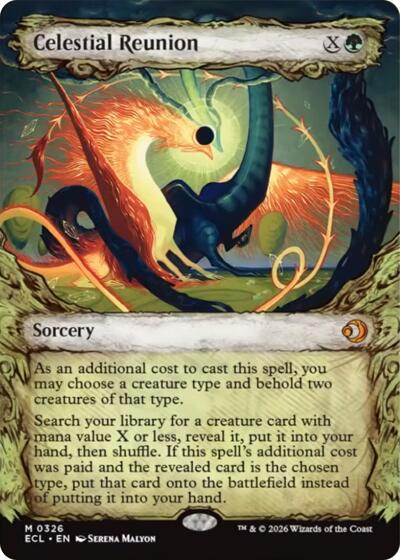 Celestial Reunion (Showcase) (Lorwyn Eclipsed) Near Mint