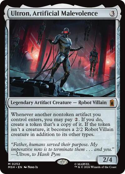 Ultron, Artificial Malevolence (Marvel Super Heroes) Near Mint