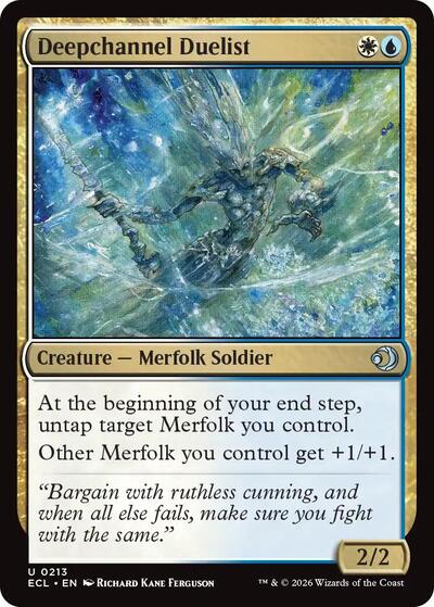 Deepchannel Duelist (Lorwyn Eclipsed) Near Mint