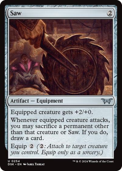 Saw (Duskmourn: House of Horror) Near Mint Foil