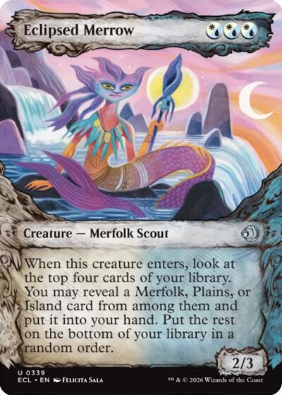 Eclipsed Merrow (Showcase) (Lorwyn Eclipsed) Near Mint