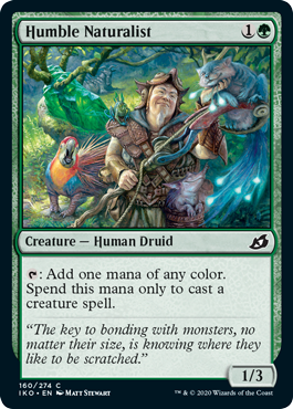 Humble Naturalist (Ikoria: Lair of Behemoths) Near Mint