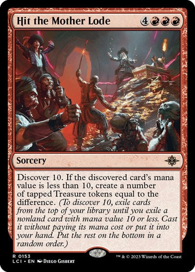 Hit the Mother Lode (The Lost Caverns of Ixalan) Light Play Foil