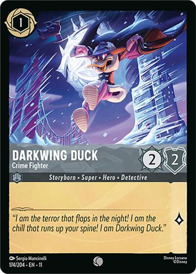 Darkwing Duck - Crime Fighter (Winterspell) Near Mint