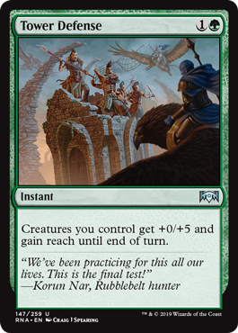 Tower Defense (Ravnica Allegiance) Near Mint