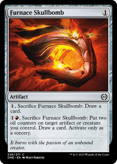 Furnace Skullbomb (Phyrexia: All Will Be One) Near Mint