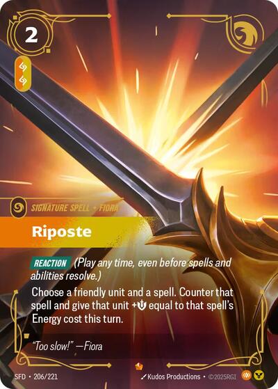 Riposte (Spiritforged) Near Mint Foil