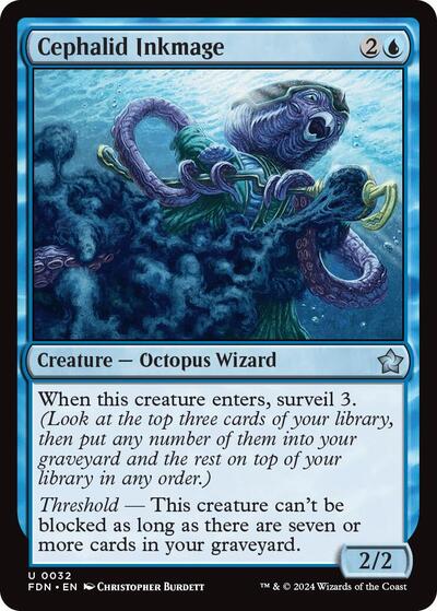 Cephalid Inkmage (Foundations) Near Mint
