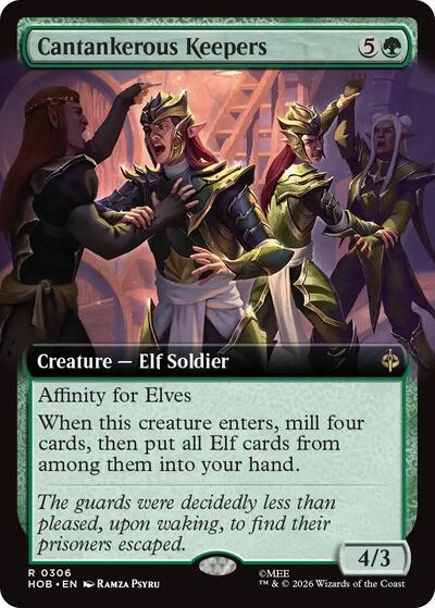 Cantankerous Keepers (Extended Art) (The Hobbit) Near Mint