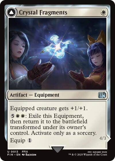 Crystal Fragments (Universes Beyond: FINAL FANTASY) Light Play Foil