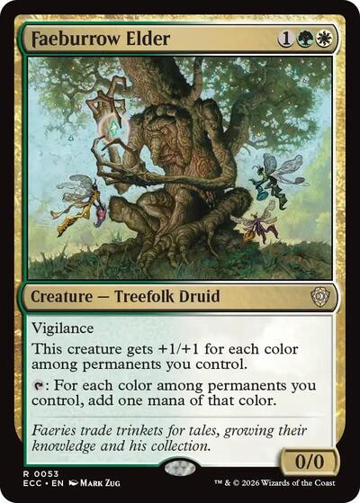 Faeburrow Elder (Commander: Lorwyn Eclipsed) Near Mint