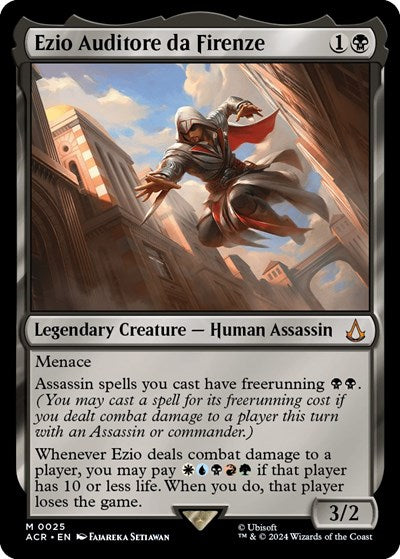 Ezio Auditore da Firenze (Universes Beyond: Assassin's Creed) Near Mint Foil