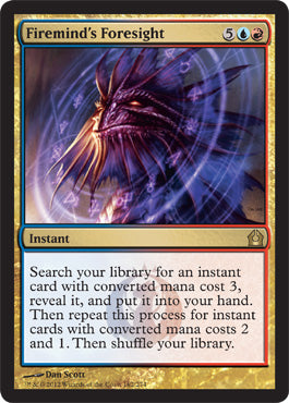 Firemind's Foresight (Return to Ravnica) Light Play