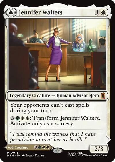 Jennifer Walters (Marvel Super Heroes) Near Mint Foil