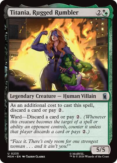 Titania, Rugged Rumbler (Marvel Super Heroes) Near Mint