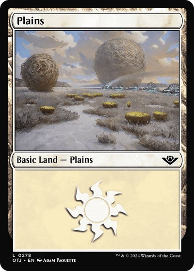 Plains (0278) (Outlaws of Thunder Junction) Near Mint