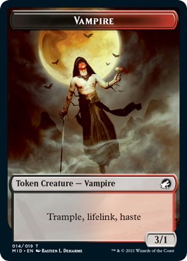 Vampire Token (Innistrad: Midnight Hunt) Near Mint
