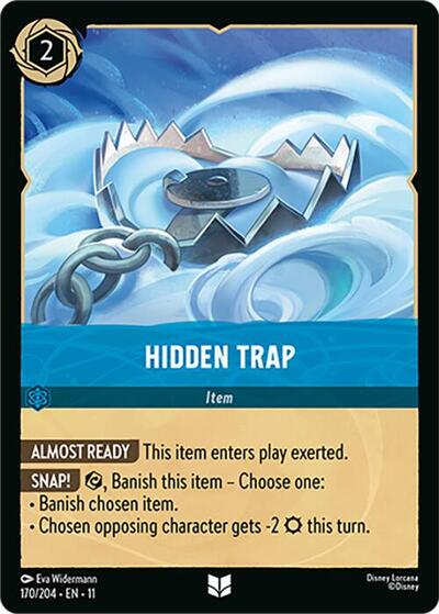 Hidden Trap (Winterspell) Near Mint Cold Foil