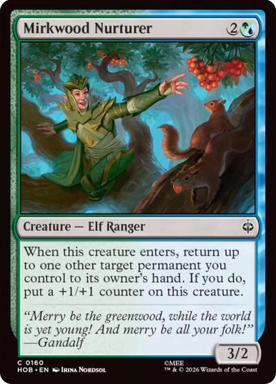 Mirkwood Nurturer (The Hobbit) Near Mint Foil