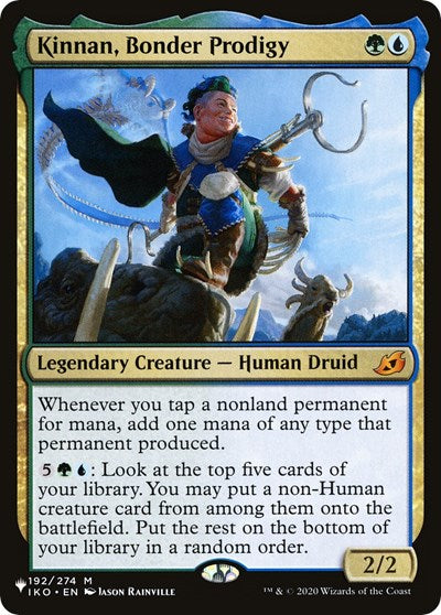 Kinnan, Bonder Prodigy (Secret Lair Commander: From Cute to Brute) Near Mint