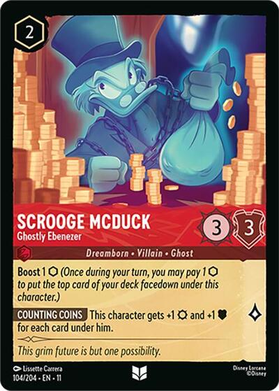 Scrooge McDuck - Ghostly Ebenezer (Winterspell) Near Mint