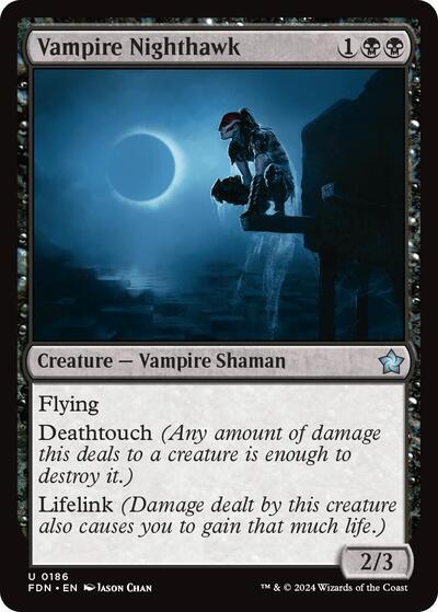 Vampire Nighthawk (Foundations) Near Mint Foil
