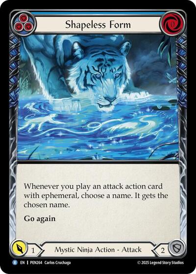 Shapeless Form (Blue) (Compendium of Rathe) Near Mint