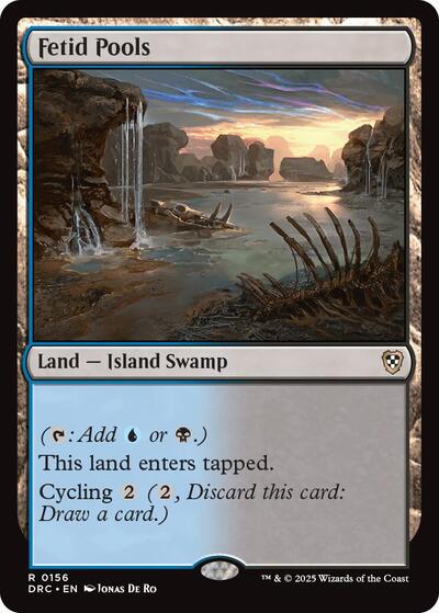Fetid Pools (Commander: Aetherdrift) Near Mint
