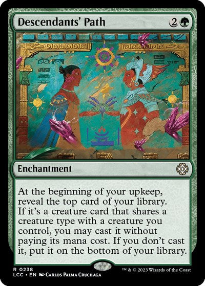 Descendants' Path (Commander: The Lost Caverns of Ixalan) Near Mint