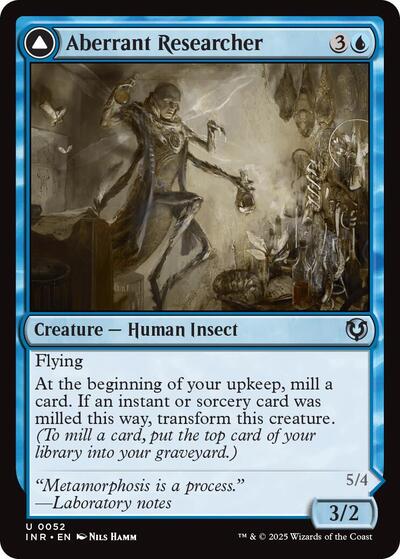 Aberrant Researcher (Innistrad Remastered) Near Mint Foil