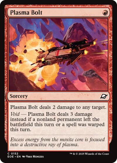 Plasma Bolt (Edge of Eternities) Near Mint Foil