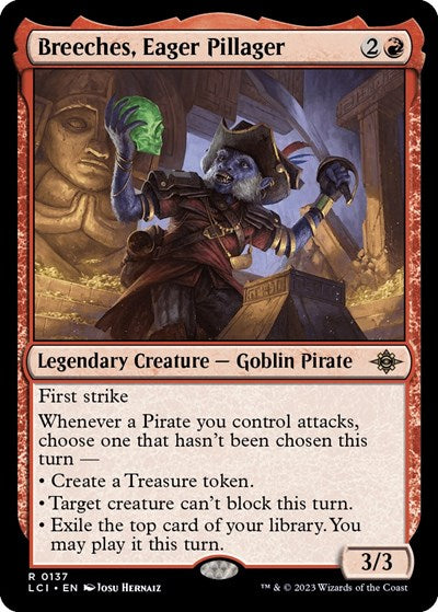 Breeches, Eager Pillager (The Lost Caverns of Ixalan) Near Mint