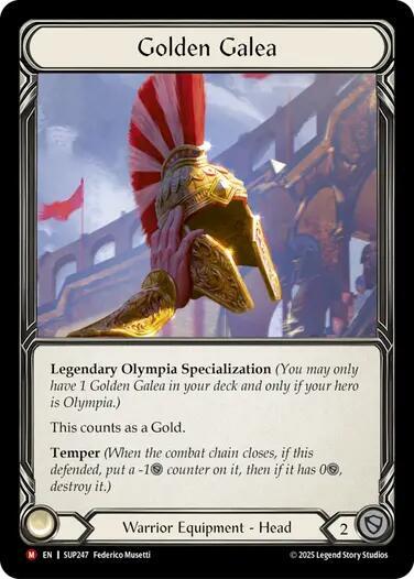 Golden Galea (Super Slam) Near Mint