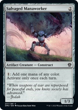 Salvaged Manaworker (Dominaria United) Near Mint