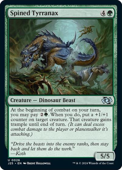 Spined Tyrranax (Foundations Jumpstart) Near Mint