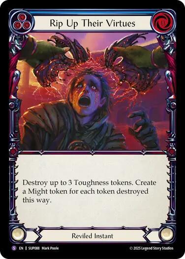 Rip Up Their Virtues (Super Slam) Near Mint Foil