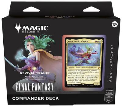 FINAL FANTASY Commander Deck FINAL FANTASY VI Revival Trance