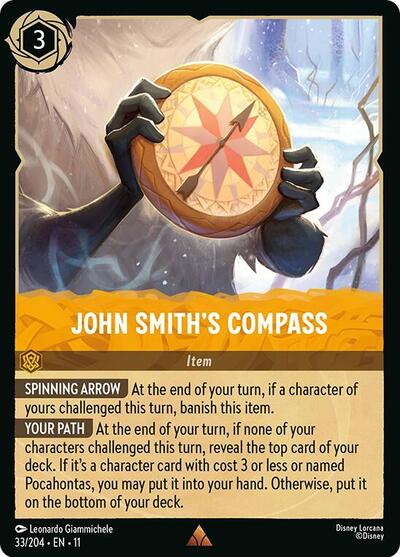 John Smith's Compass (Winterspell) Near Mint