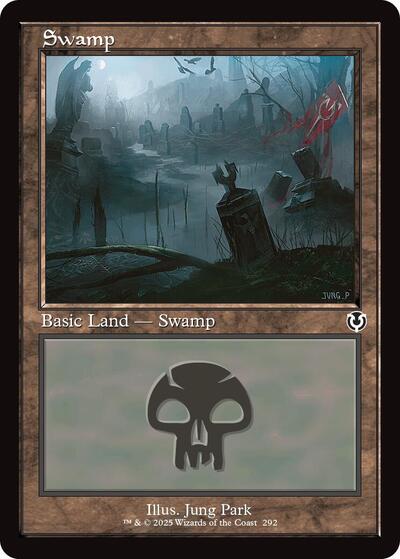 Swamp (292) (Retro Frame) (Innistrad Remastered) Near Mint Foil