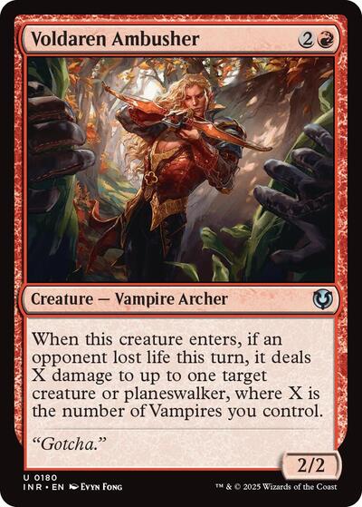 Voldaren Ambusher (Innistrad Remastered) Light Play Foil
