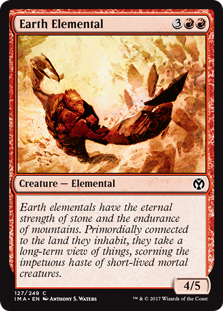 Earth Elemental (Iconic Masters) Near Mint Foil